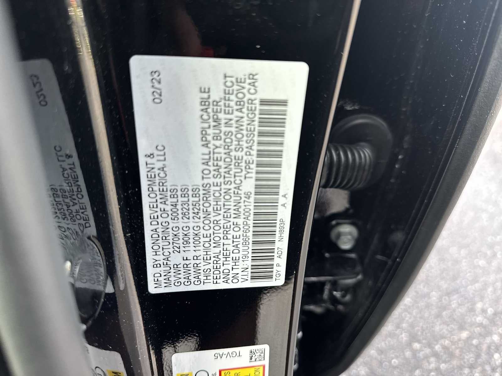 2023 Acura TLX w/Advance Package
