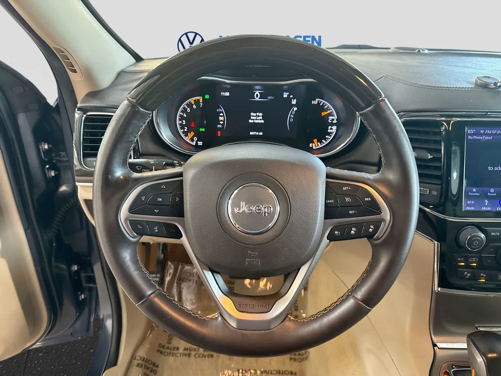 2019 Jeep Grand Cherokee Overland