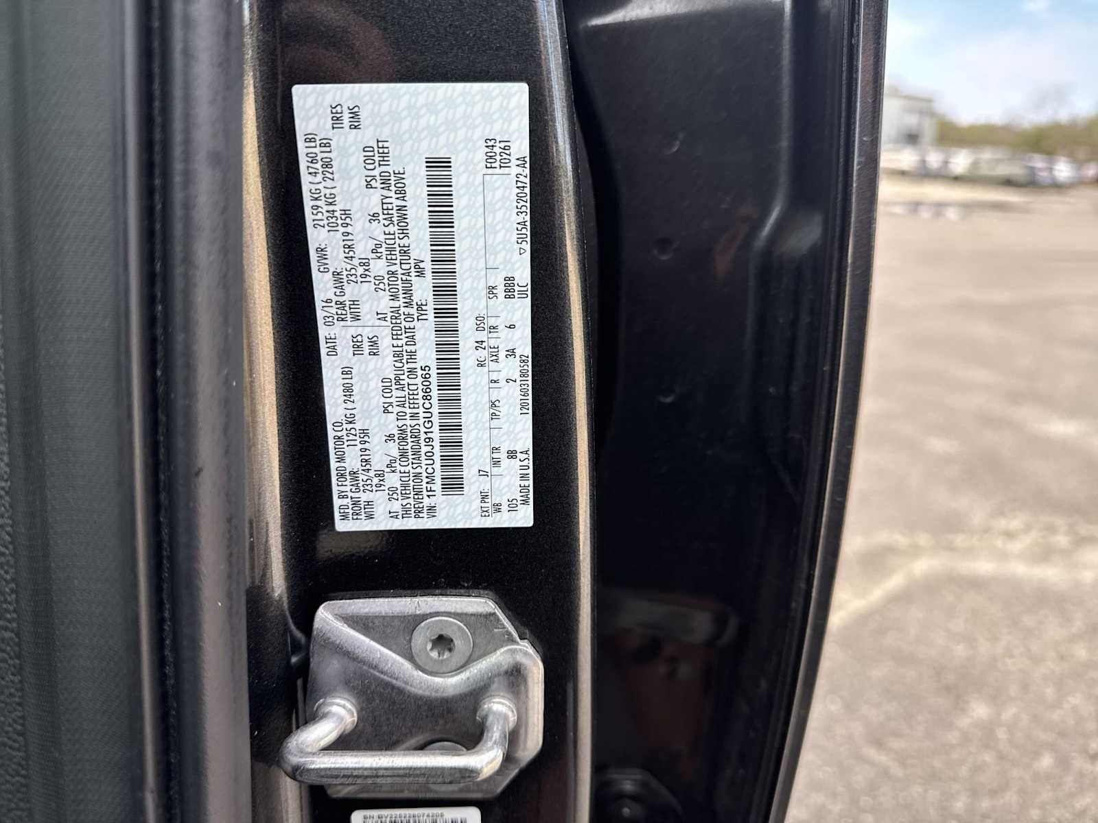 2016 Ford Escape Titanium