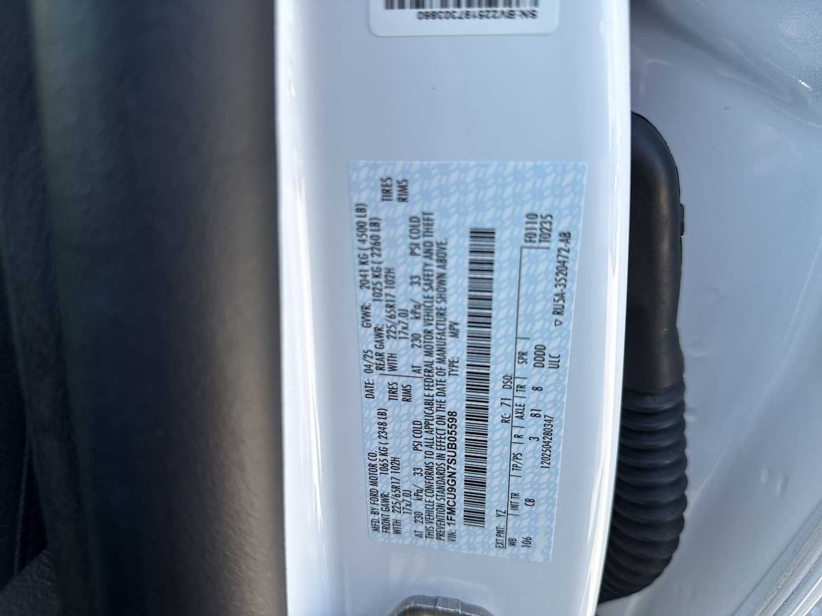 2025 Ford Escape Active