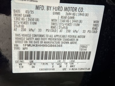 2025 Ford Explorer Platinum