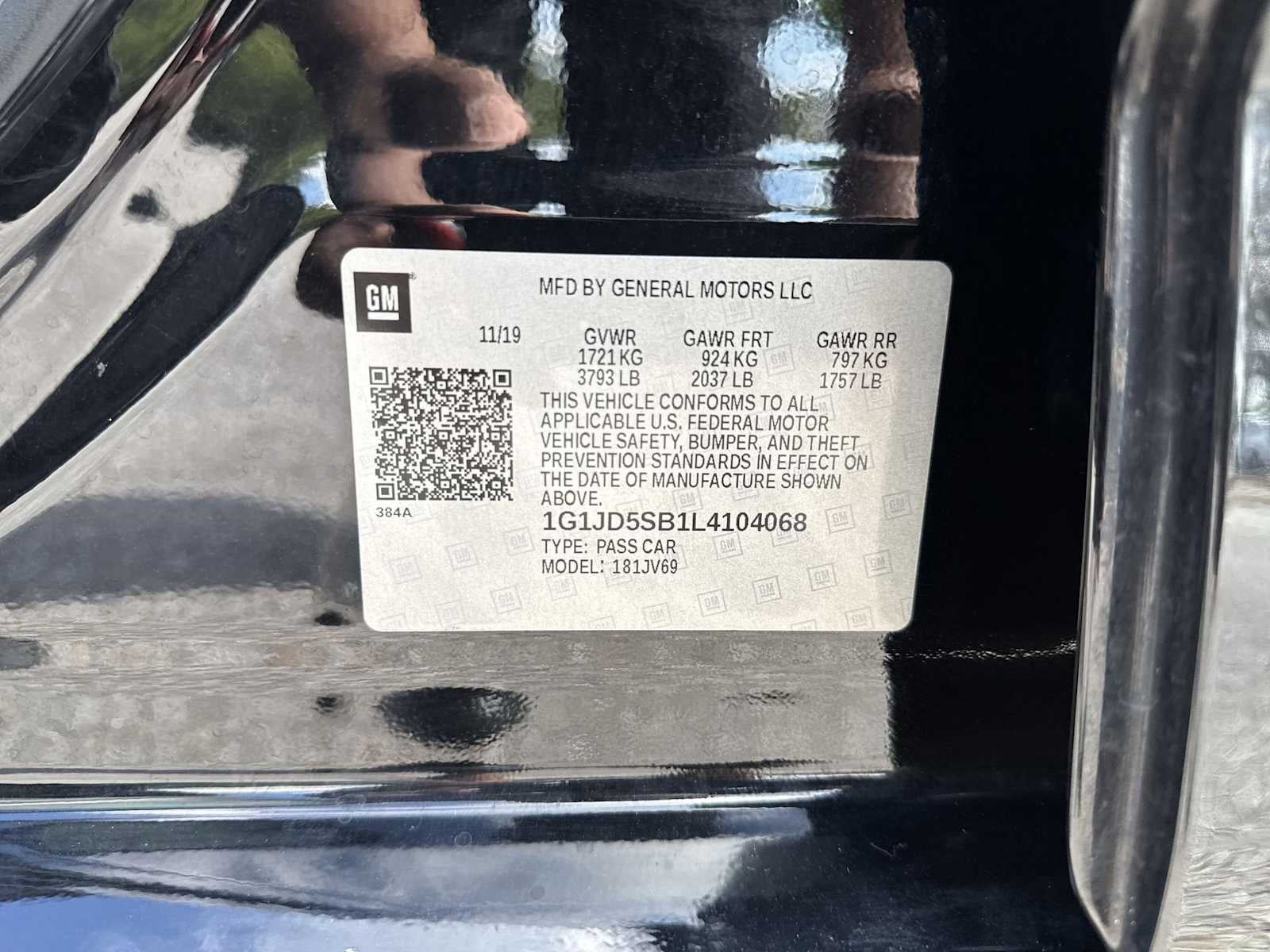 2020 Chevrolet Sonic LT