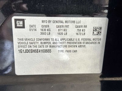 2014 Chevrolet Sonic LT