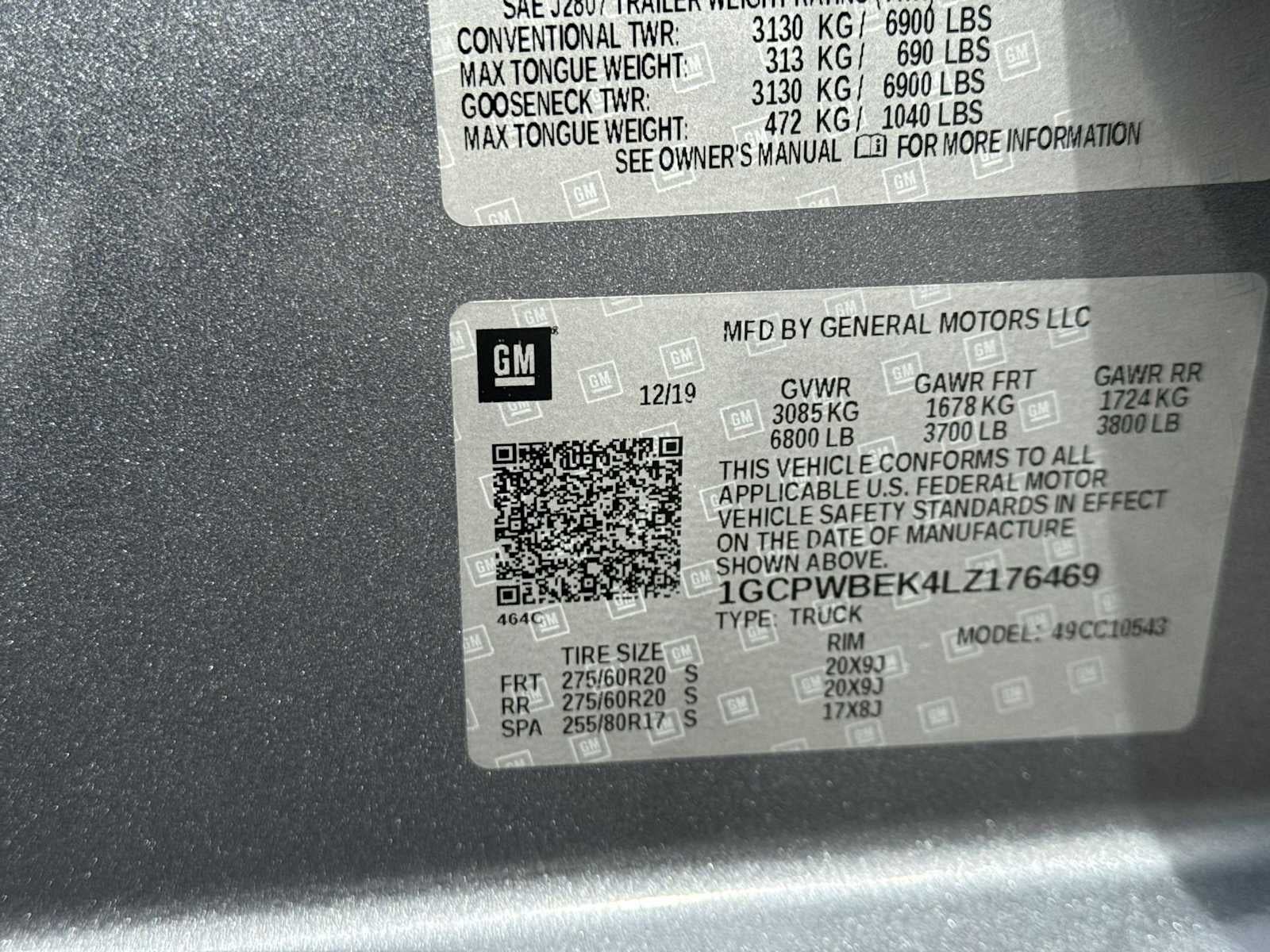 2020 Chevrolet Silverado 1500 Custom