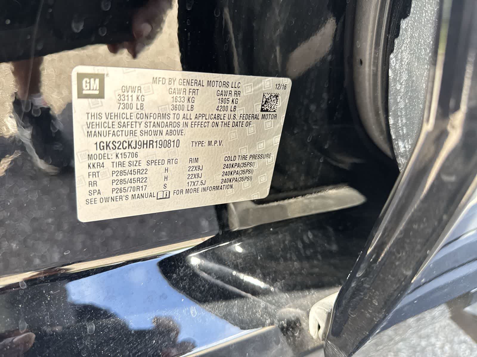 2017 GMC Yukon Denali Denali