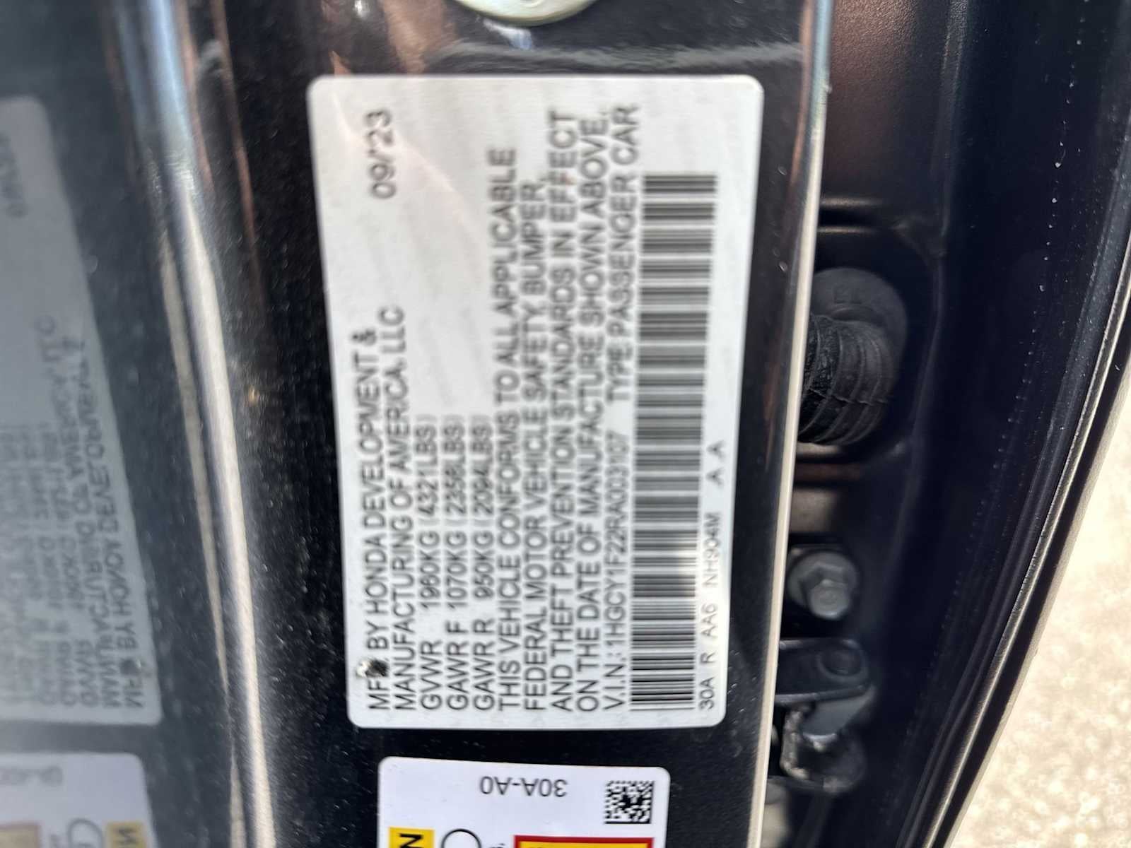 2024 Honda Accord LX
