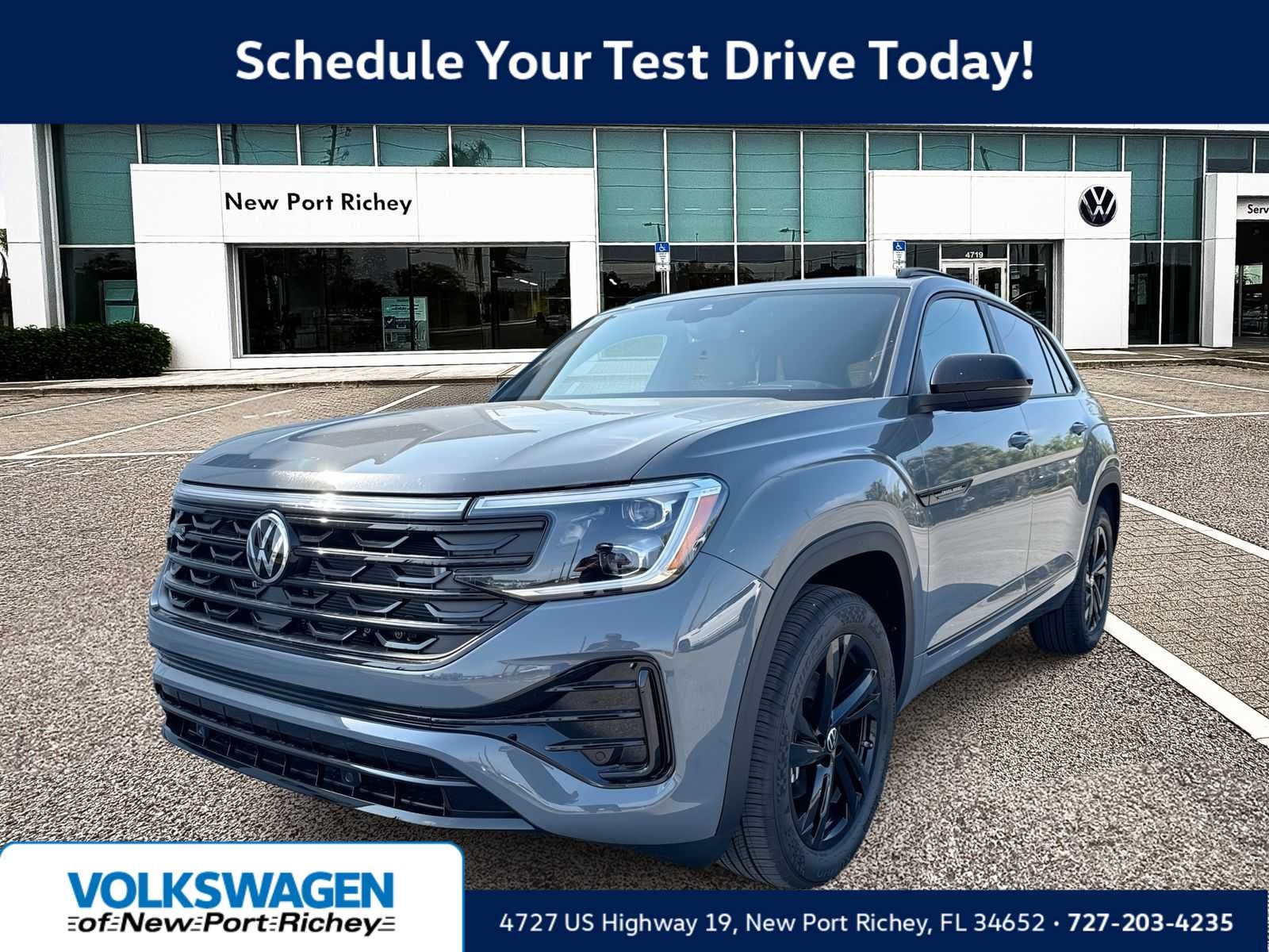 2026 Volkswagen Atlas Cross Sport 2.0T SEL R-Line Black