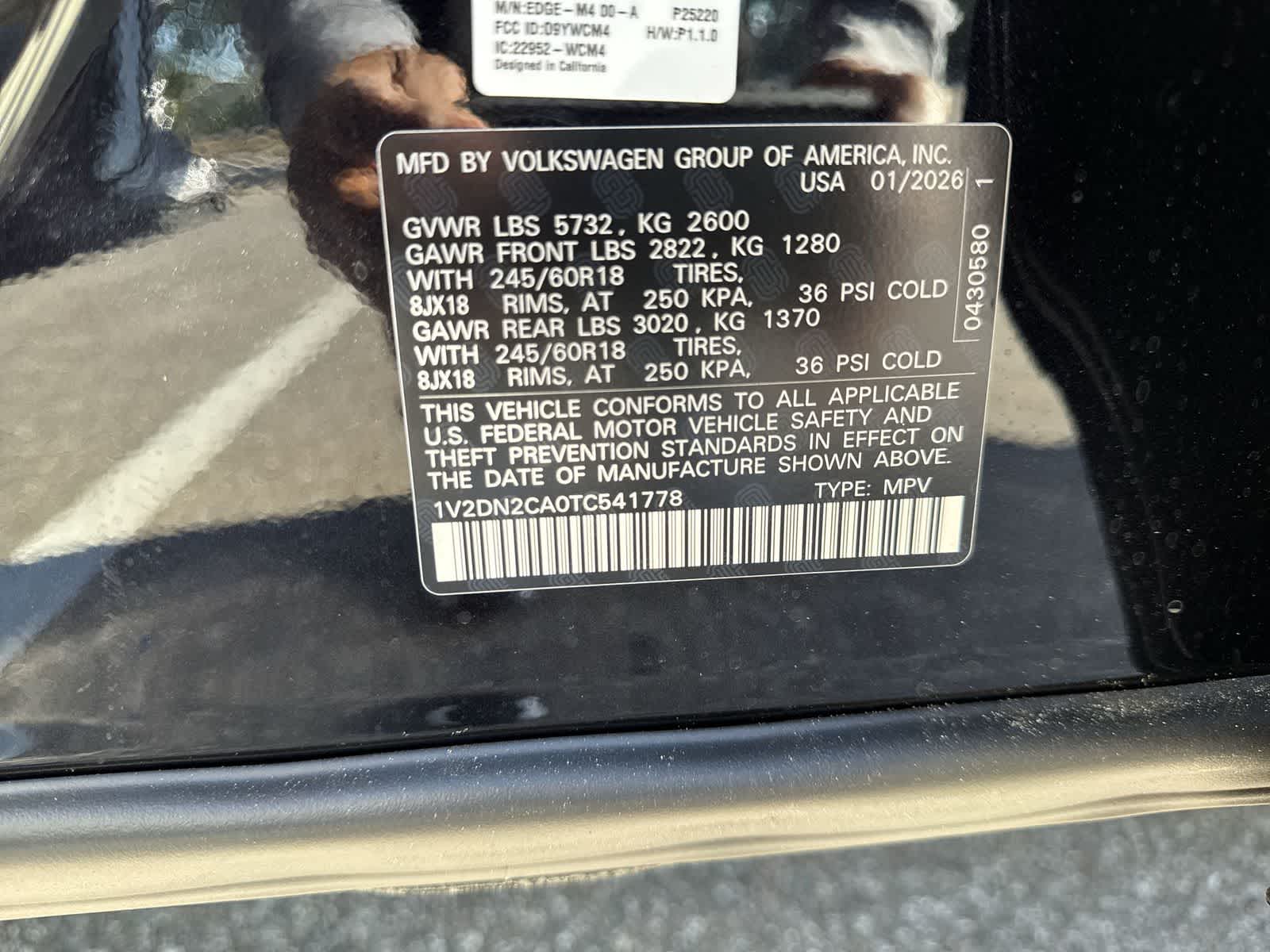 2026 Volkswagen Atlas 2.0T SE