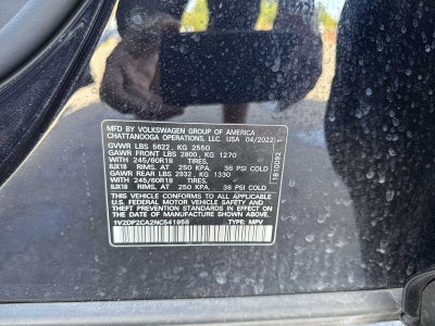 2022 Volkswagen Atlas 2.0T SE