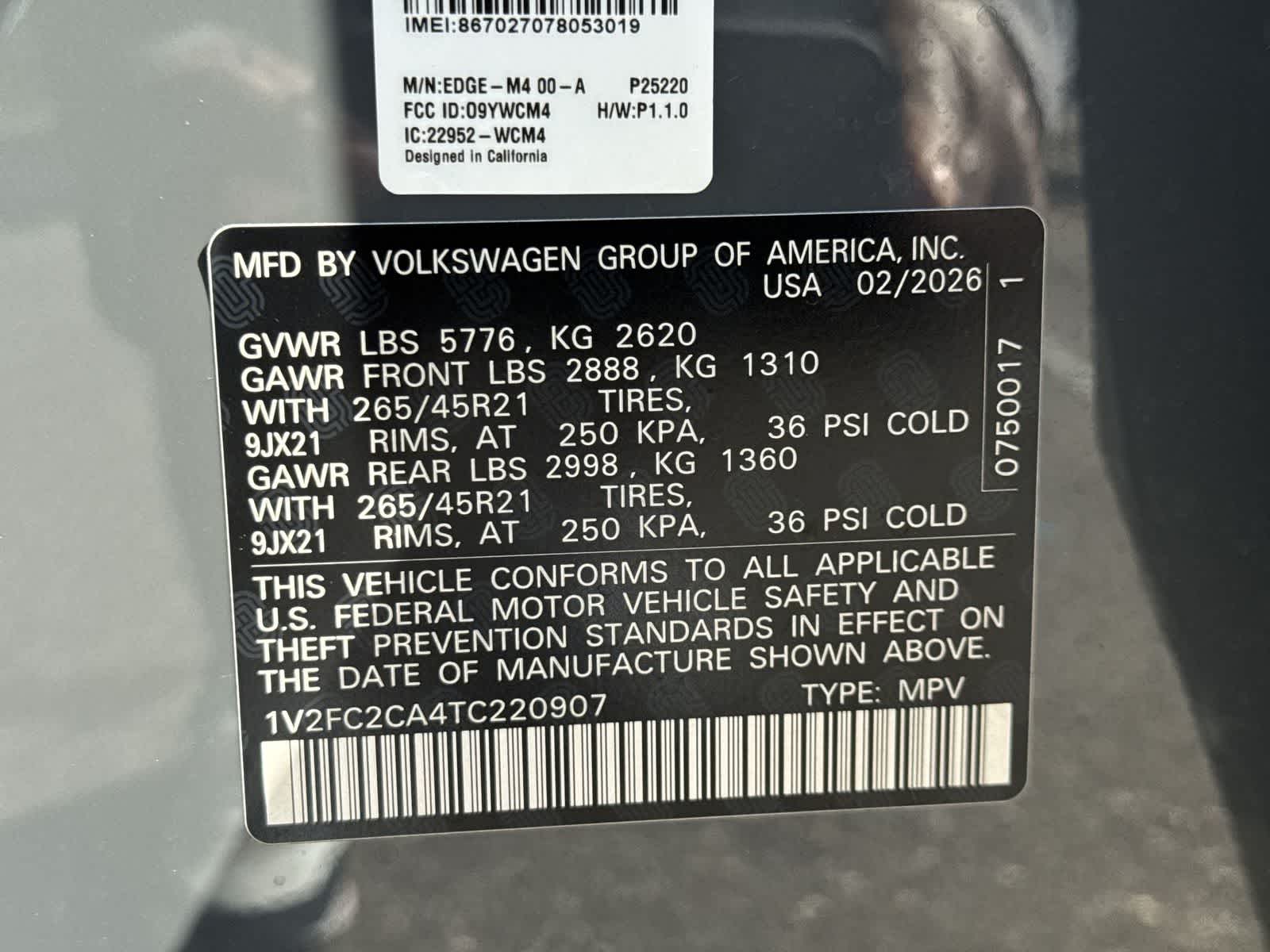 2026 Volkswagen Atlas Cross Sport 2.0T SEL Premium R-Line