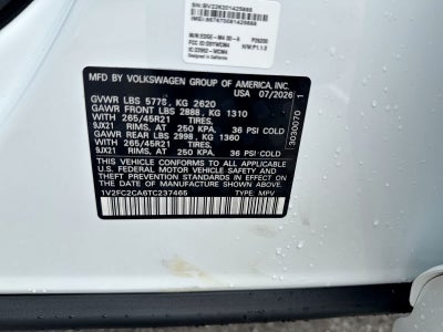 2026 Volkswagen Atlas Cross Sport 2.0T SEL Premium R-Line