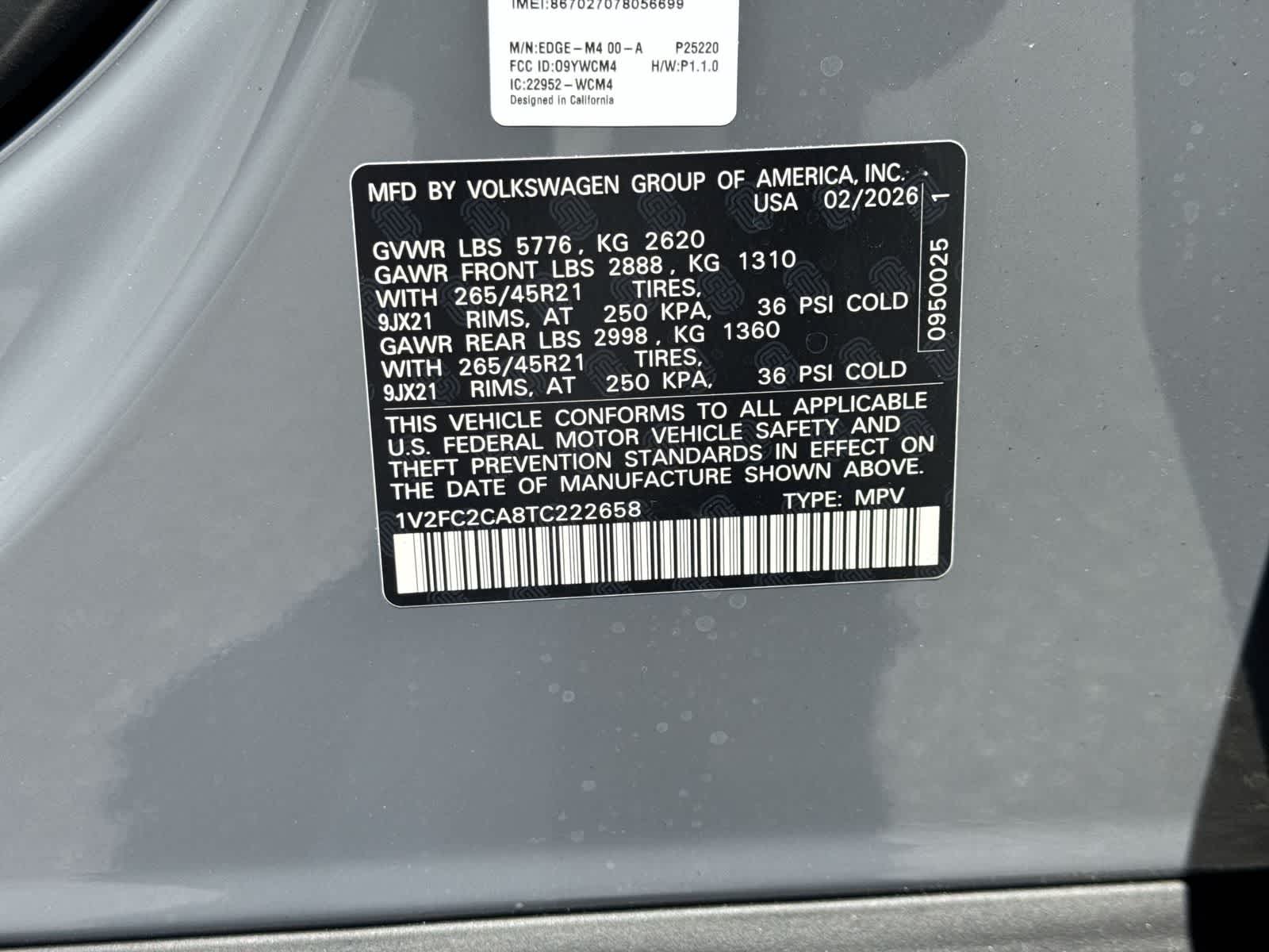 2026 Volkswagen Atlas Cross Sport 2.0T SEL Premium R-Line