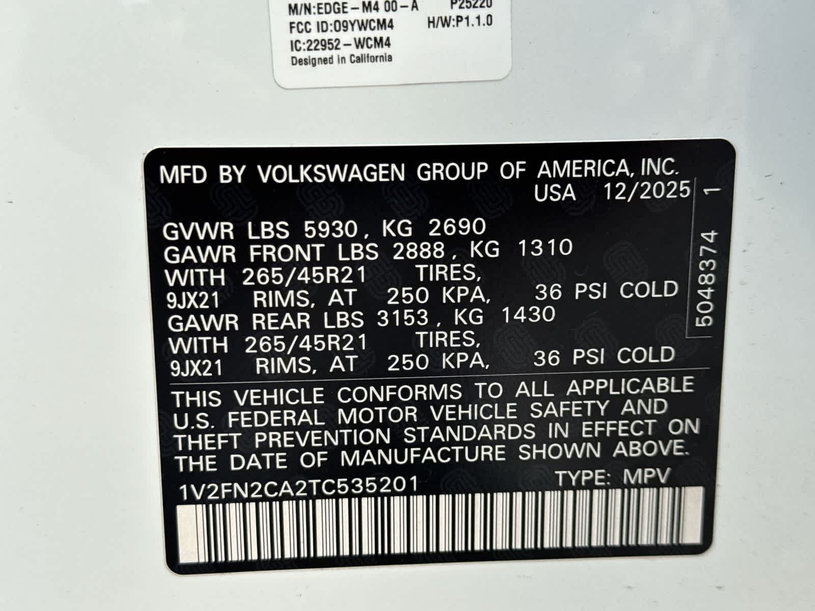 2026 Volkswagen Atlas 2.0T SEL Premium R-Line