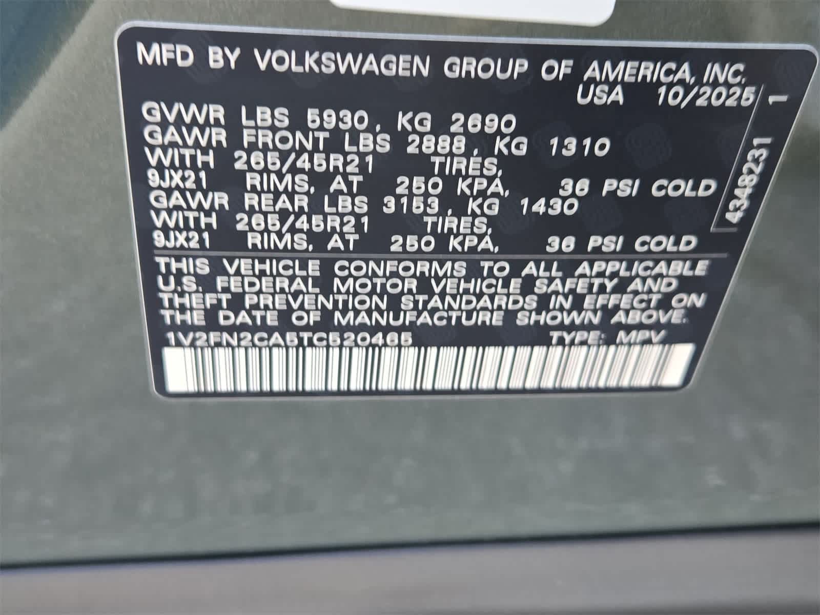 2026 Volkswagen Atlas 2.0T SEL Premium R-Line