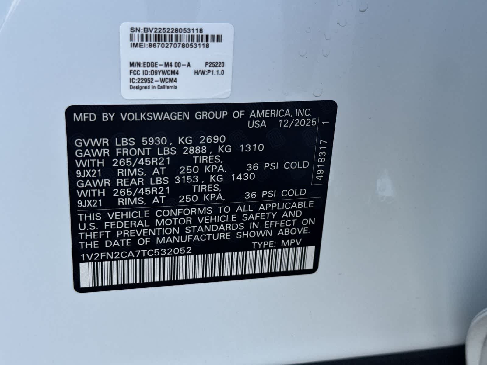 2026 Volkswagen Atlas 2.0T SEL Premium R-Line