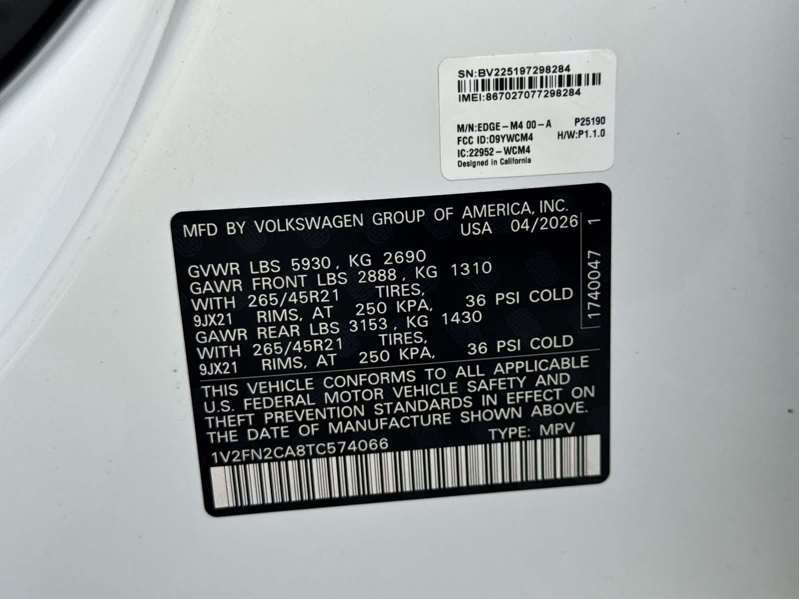 2026 Volkswagen Atlas 2.0T SEL Premium R-Line
