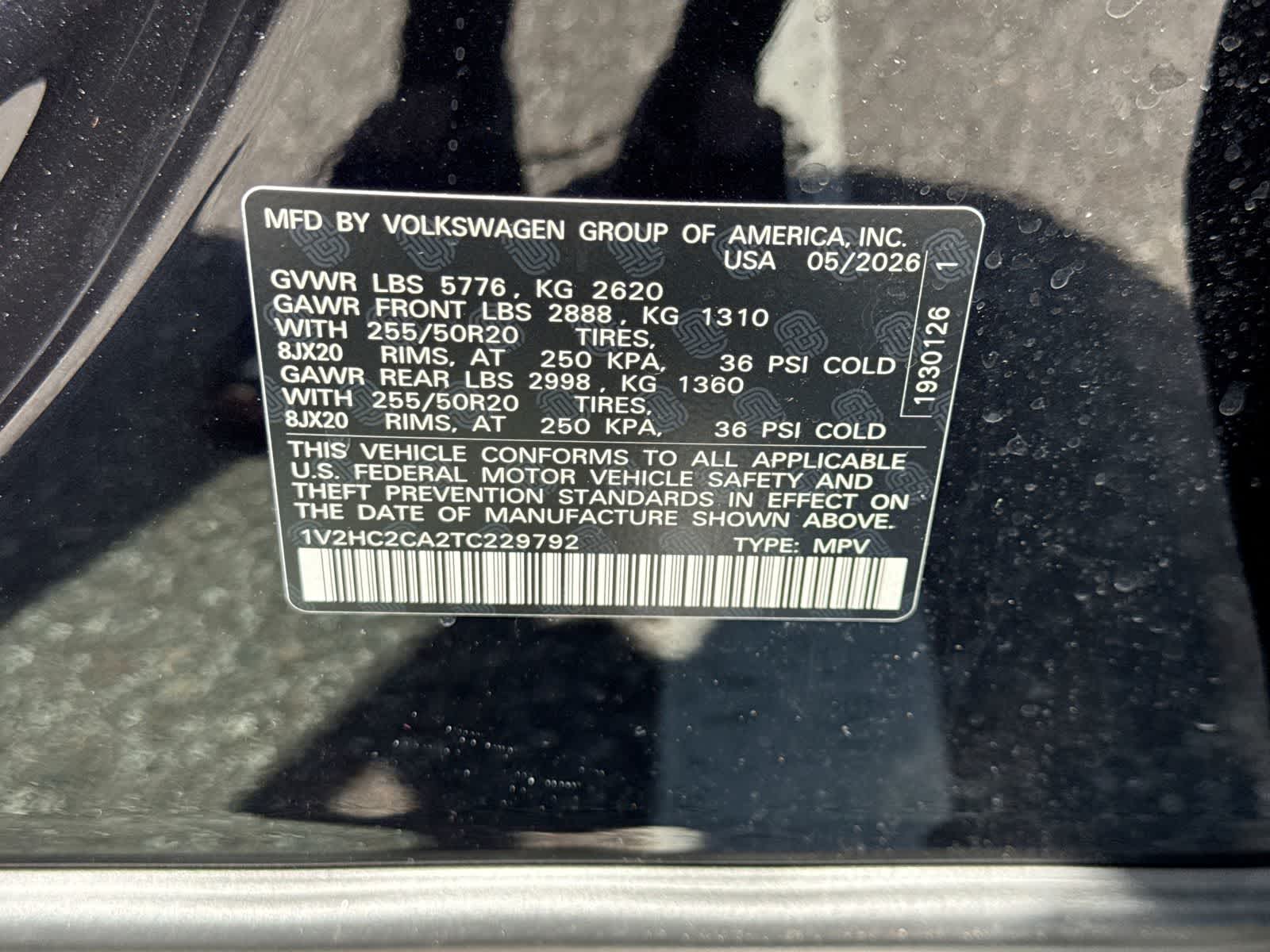 2026 Volkswagen Atlas Cross Sport 2.0T SE W/TECHNOLOGY