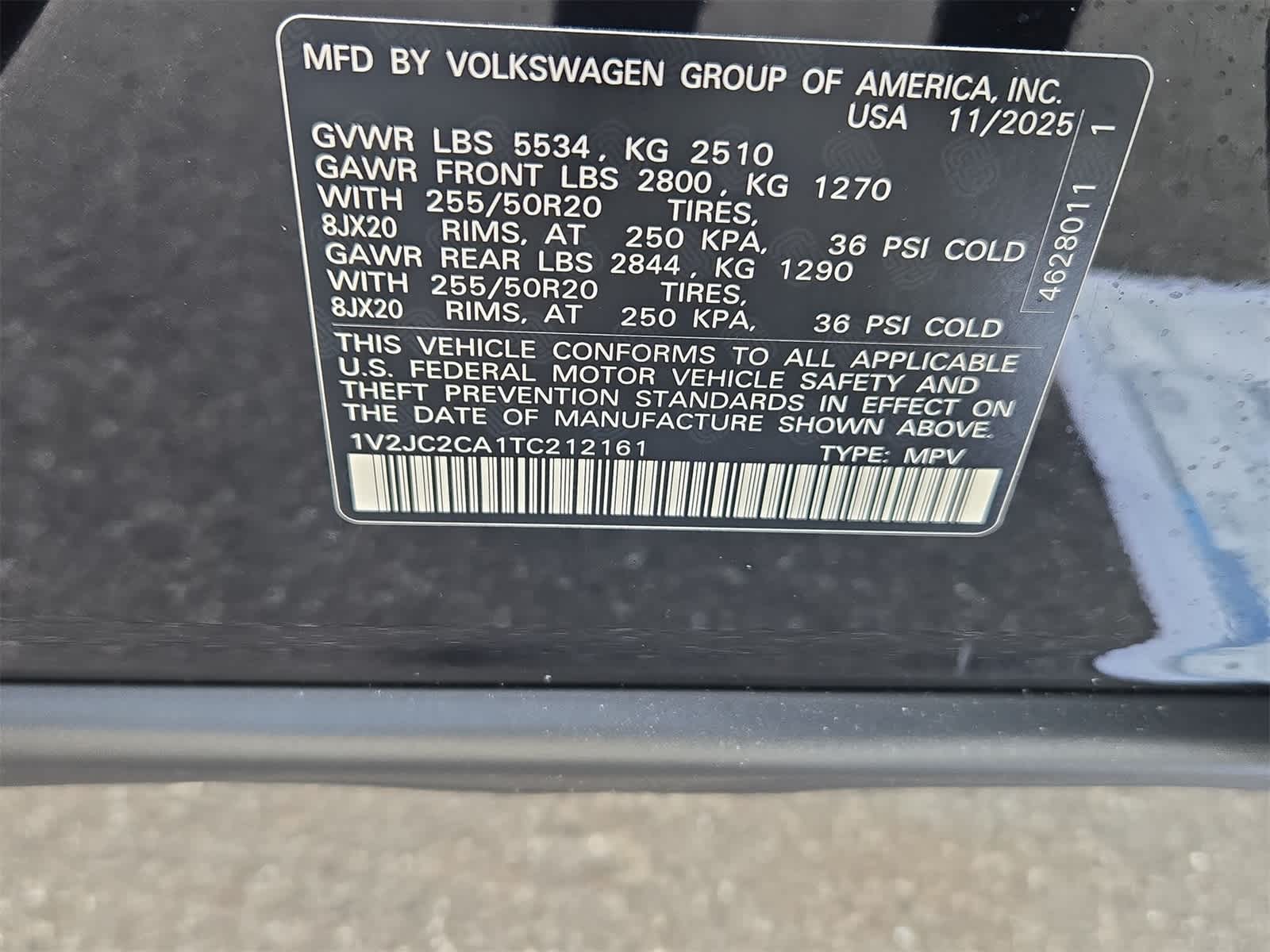 2026 Volkswagen Atlas Cross Sport 2.0T SE W/TECHNOLOGY