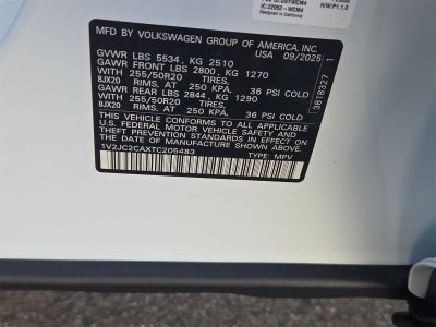 2026 Volkswagen Atlas Cross Sport 2.0T SE W/TECHNOLOGY