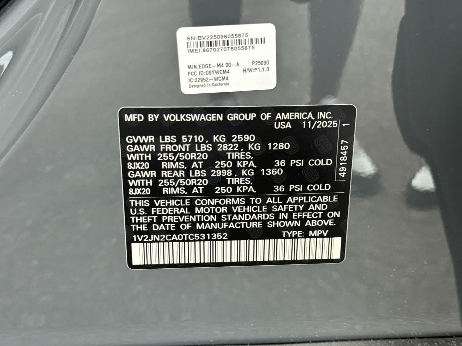 2026 Volkswagen Atlas 2.0T SE W/TECHNOLOGY