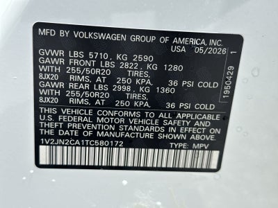 2026 Volkswagen Atlas 2.0T SE W/TECHNOLOGY