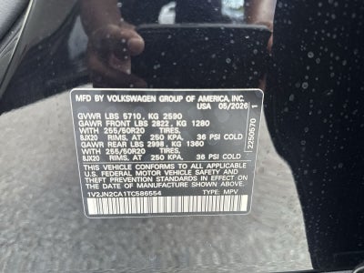 2026 Volkswagen Atlas 2.0T SE W/TECHNOLOGY