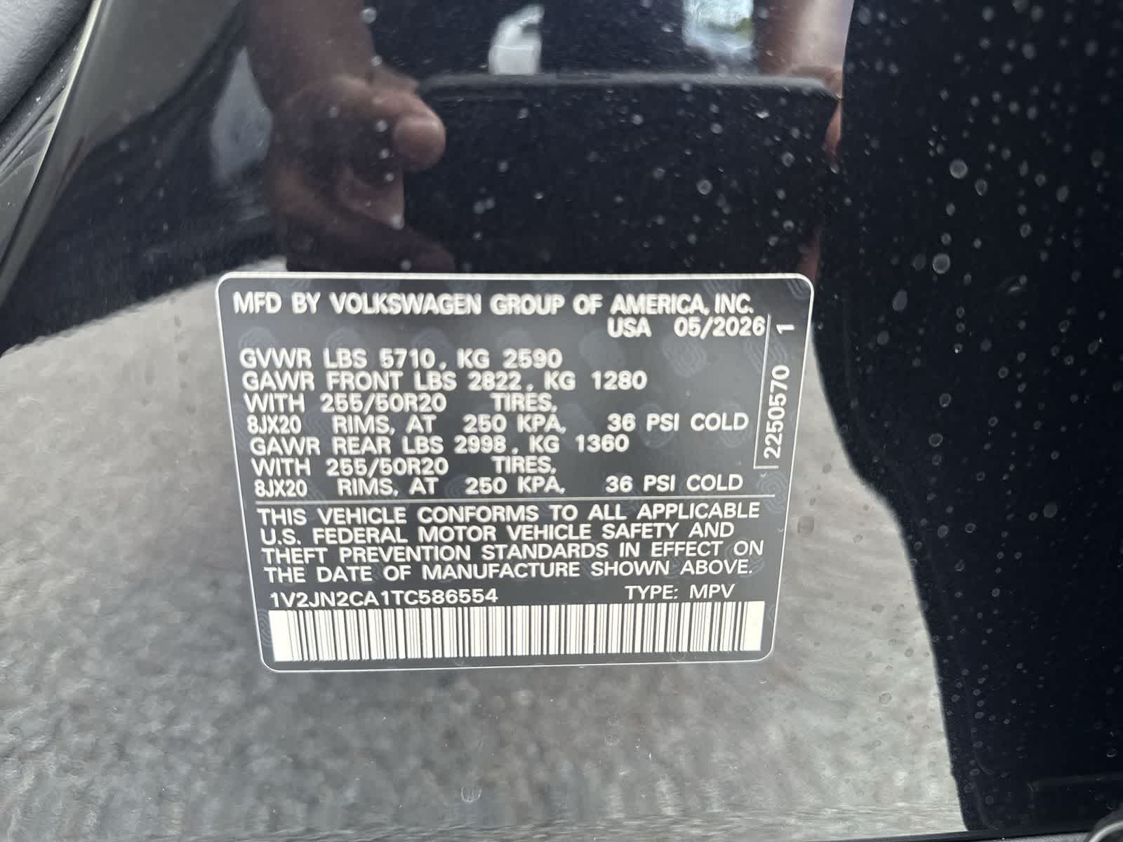2026 Volkswagen Atlas 2.0T SE W/TECHNOLOGY