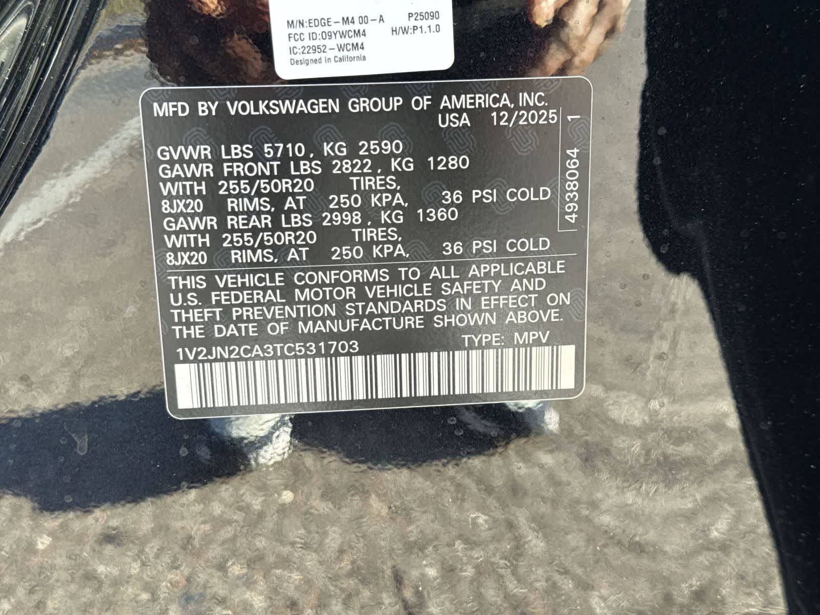 2026 Volkswagen Atlas 2.0T SE W/TECHNOLOGY