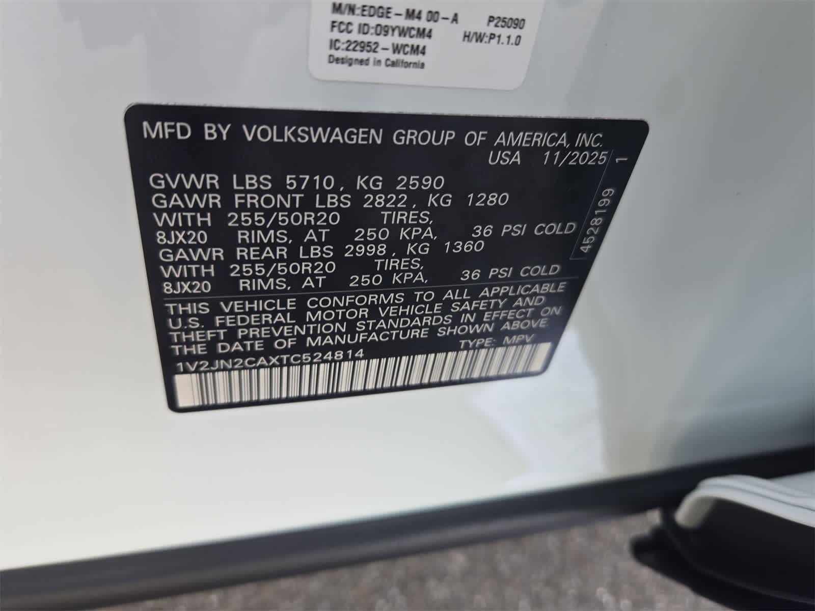 2026 Volkswagen Atlas 2.0T SE W/TECHNOLOGY