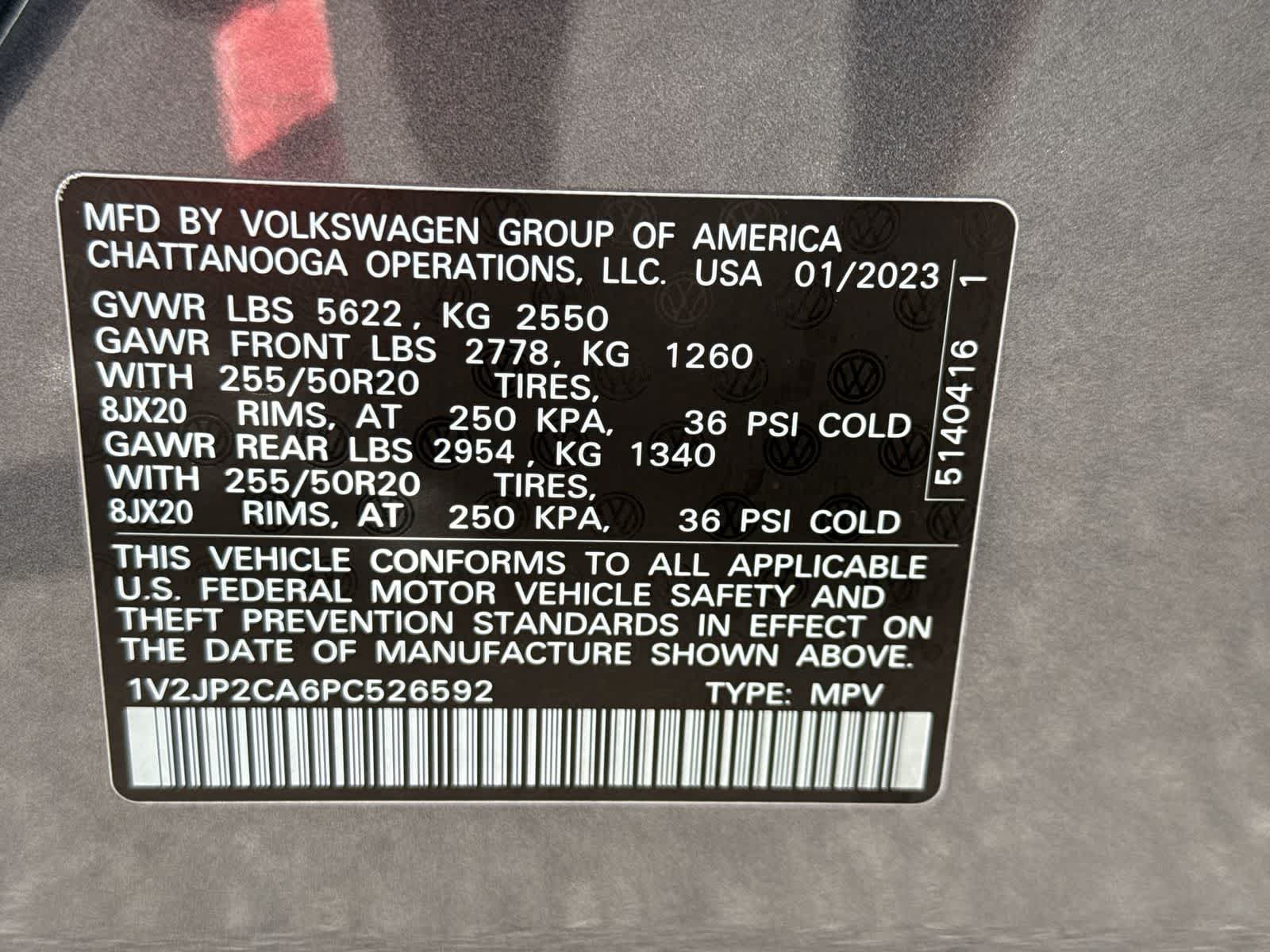 2023 Volkswagen Atlas 2.0T SE w/Technology