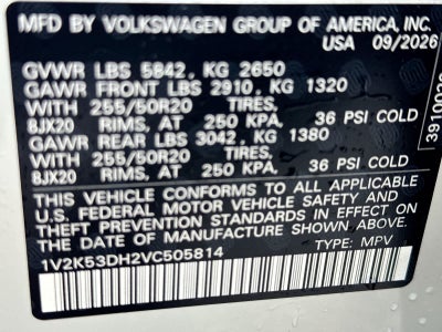 2027 Volkswagen Atlas 2.0T SE w/ Technology
