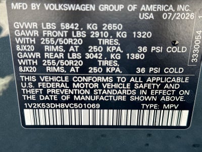 2027 Volkswagen Atlas 2.0T SE w/ Technology
