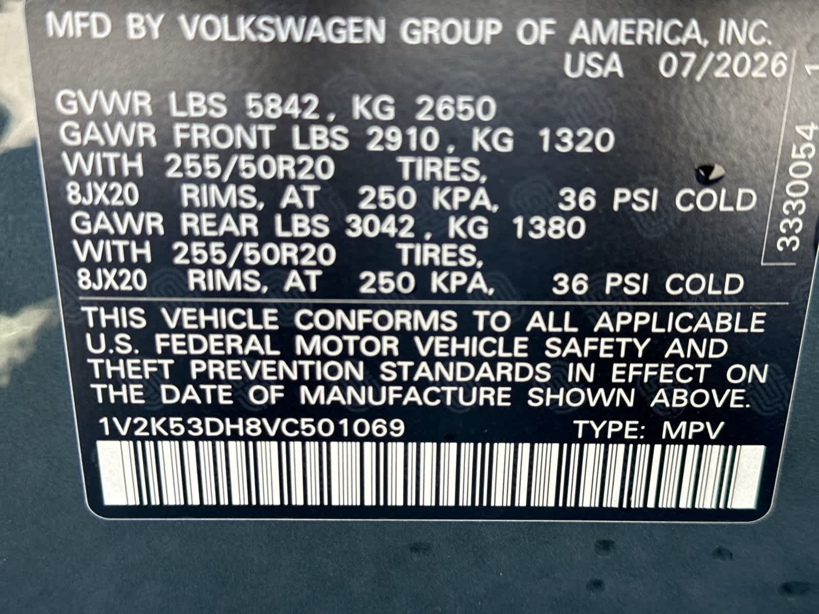 2027 Volkswagen Atlas 2.0T SE w/ Technology