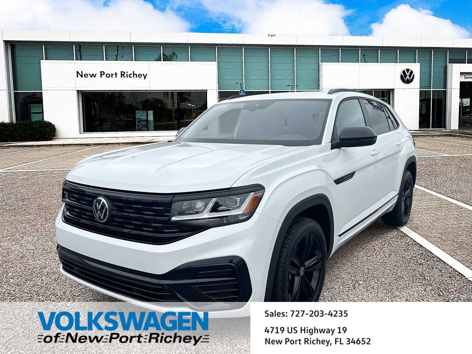 2023 Volkswagen Atlas Cross Sport 3.6L V6 SEL R-Line Black