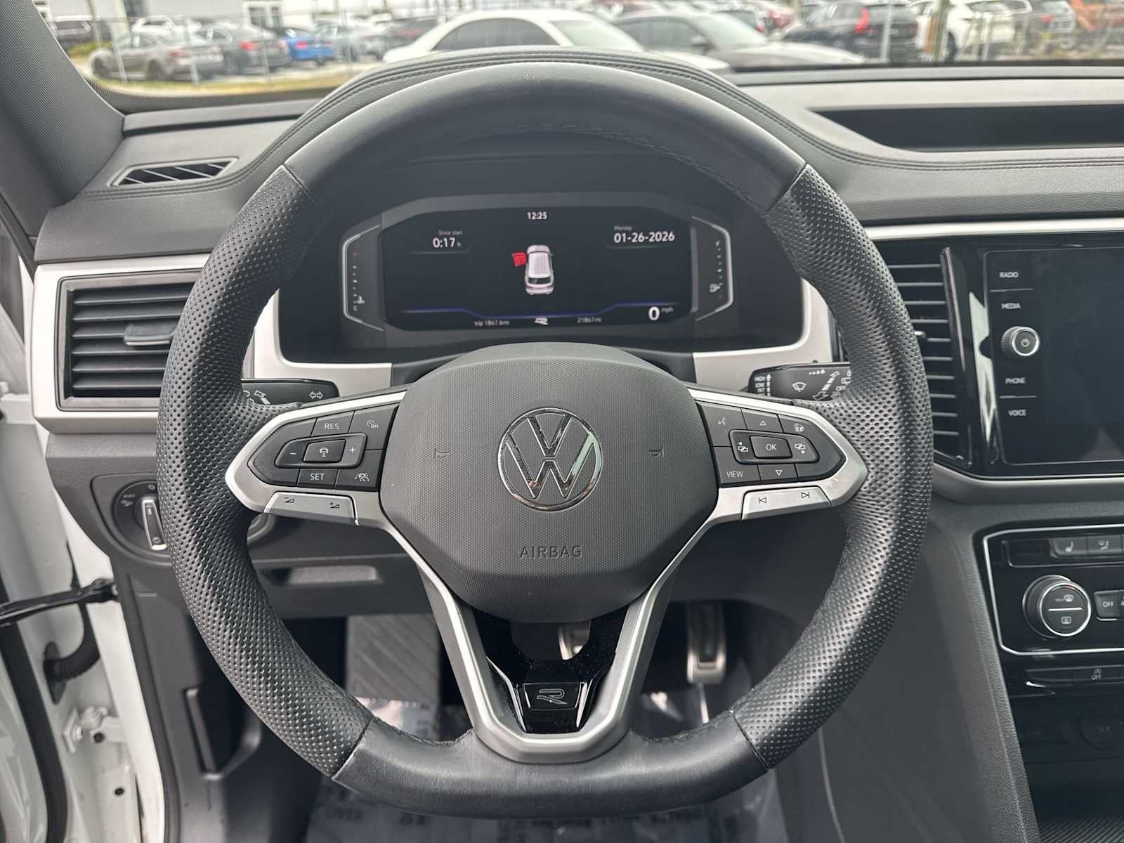 2023 Volkswagen Atlas Cross Sport 3.6L V6 SEL R-Line Black