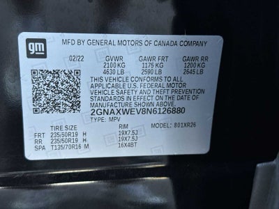 2022 Chevrolet Equinox RS