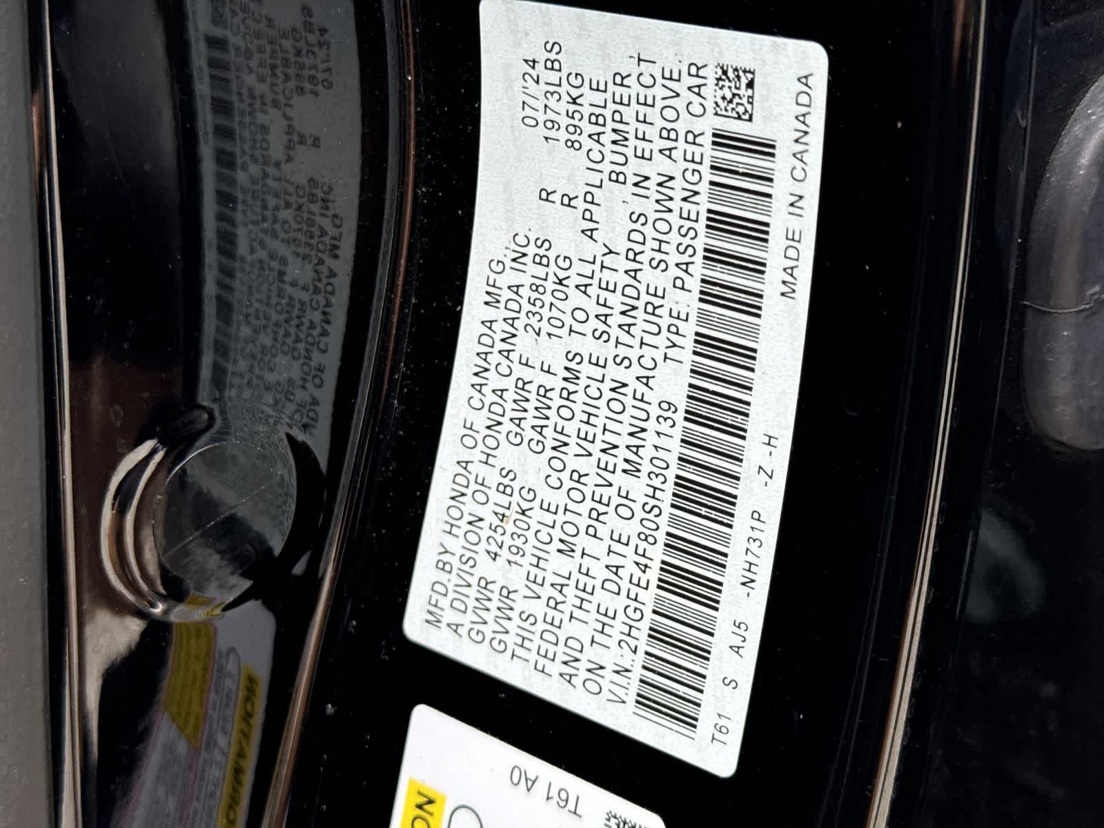 2025 Honda Civic Hybrid Sport