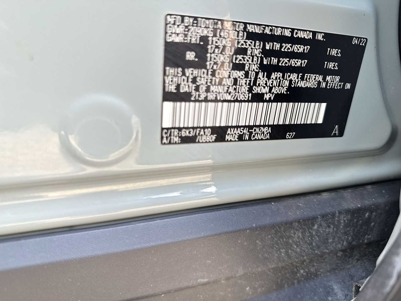 2022 Toyota RAV4 XLE