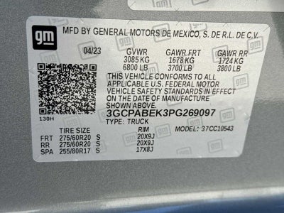 2023 Chevrolet Silverado 1500 Custom