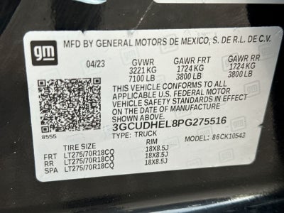 2023 Chevrolet Silverado 1500 ZR2