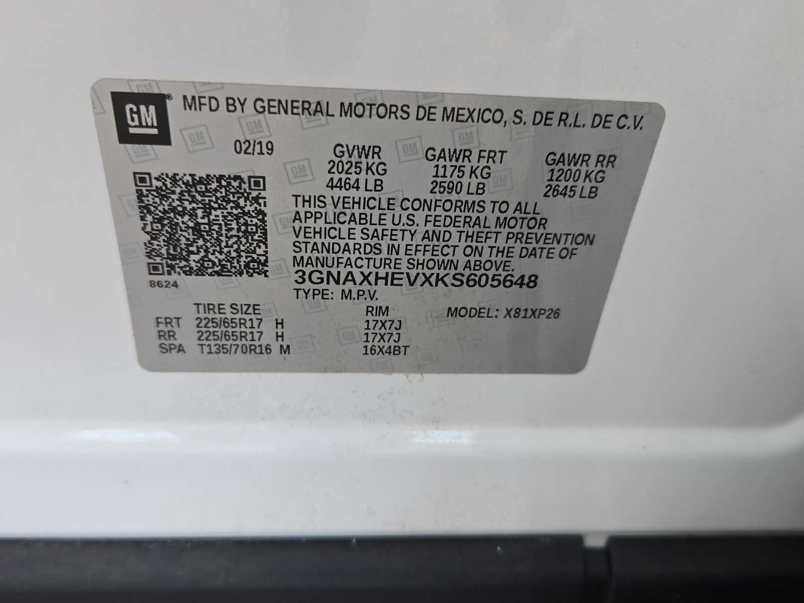 2019 Chevrolet Equinox LS