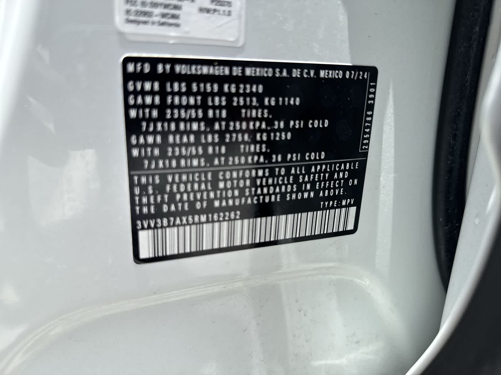 2024 Volkswagen Tiguan SE