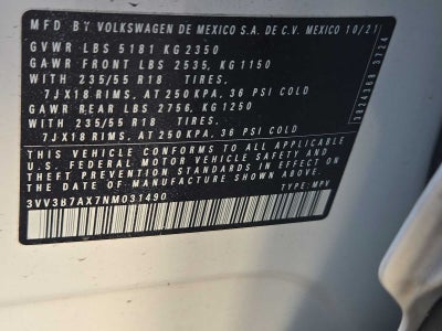 2022 Volkswagen Tiguan SE