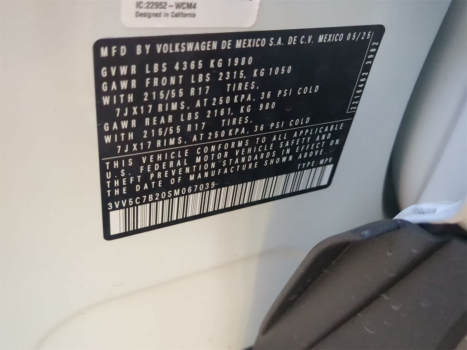 2025 Volkswagen Taos 1.5T S