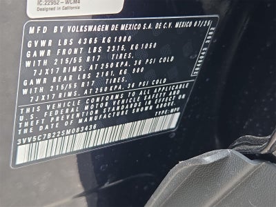 2025 Volkswagen Taos 1.5T S