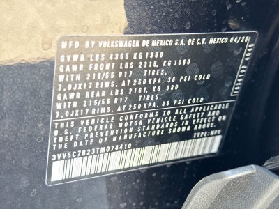 2026 Volkswagen Taos 1.5T S