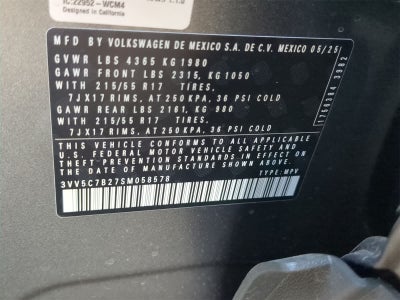 2025 Volkswagen Taos 1.5T S