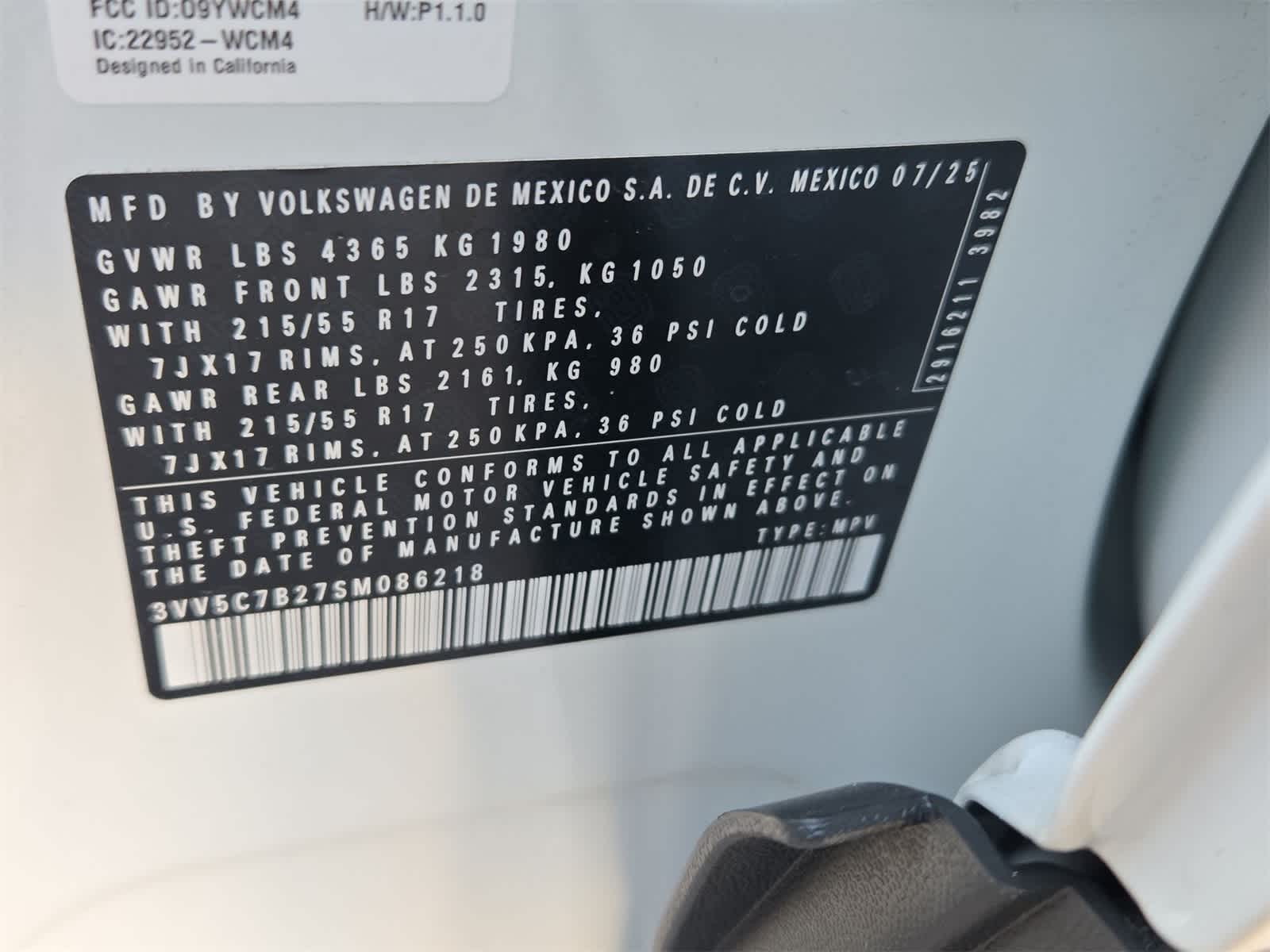 2025 Volkswagen Taos 1.5T S