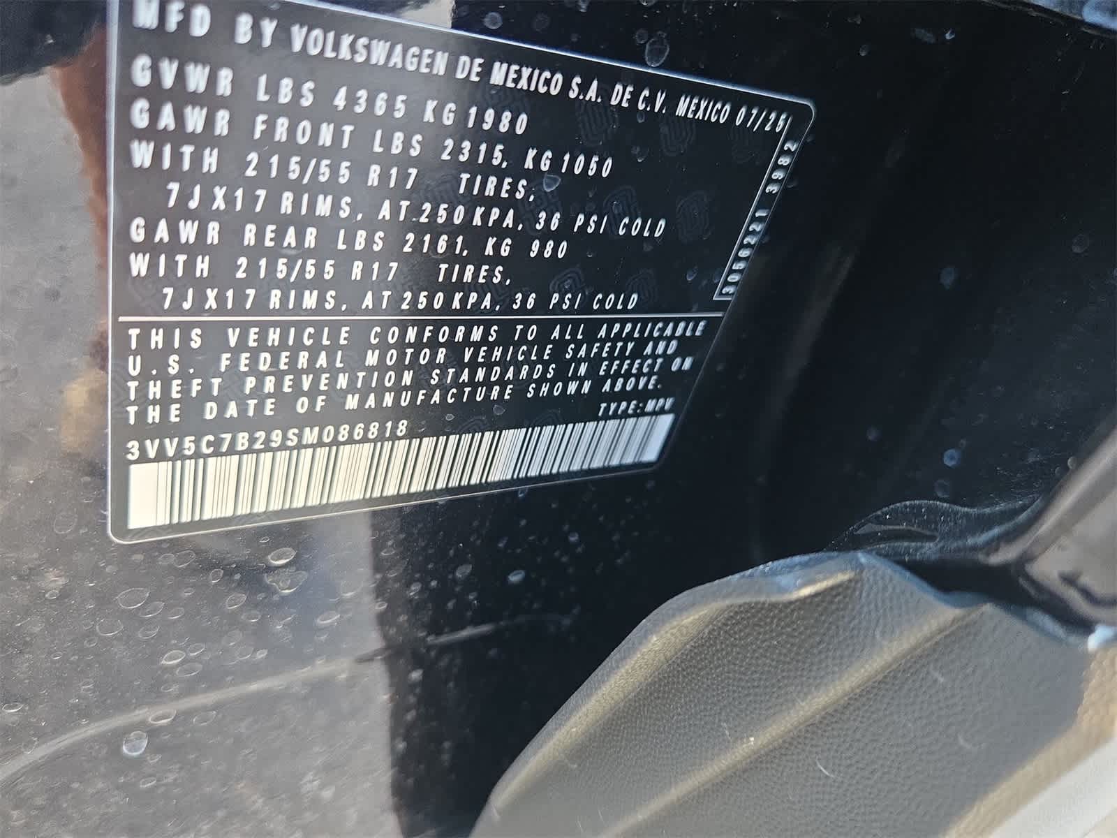 2025 Volkswagen Taos 1.5T S