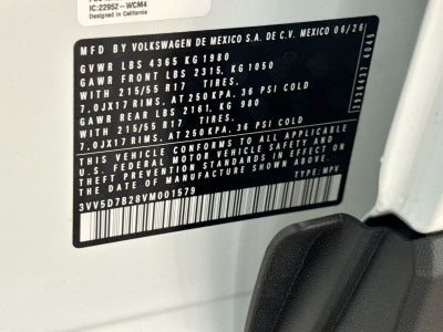 2027 Volkswagen Taos S